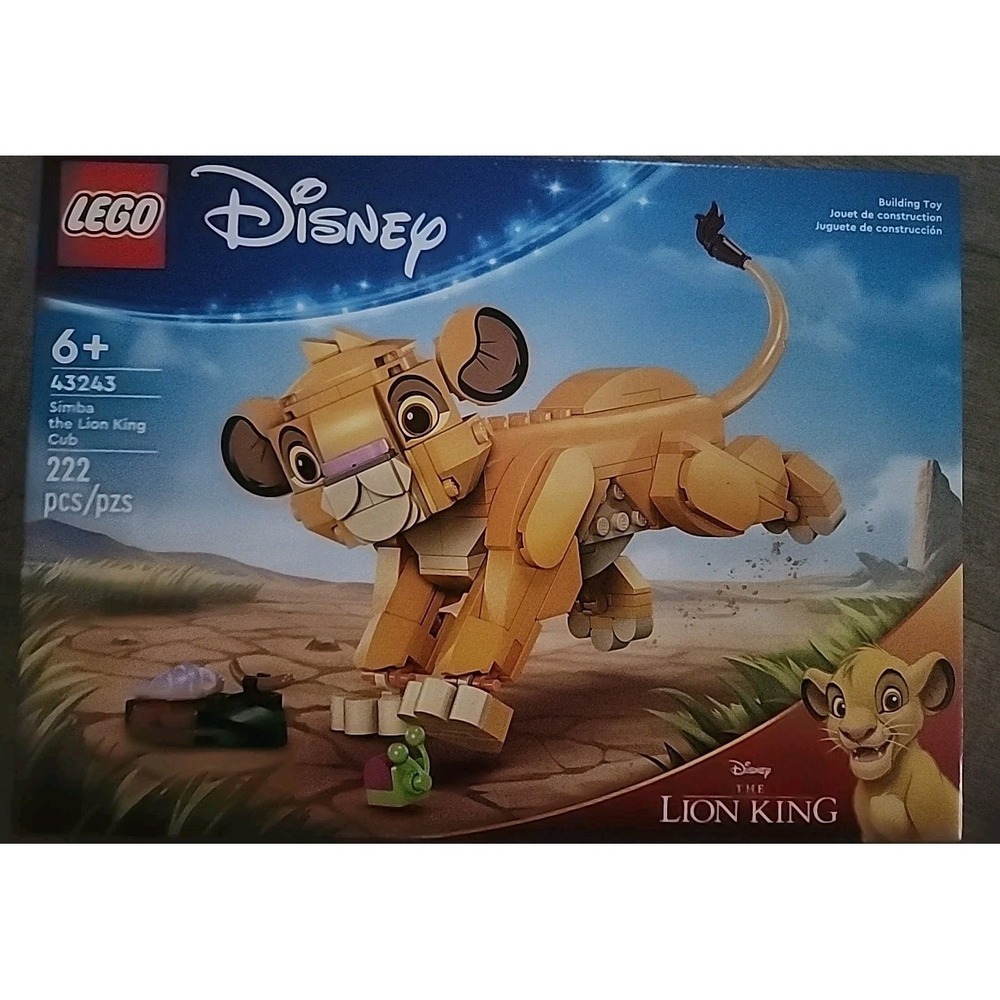 LEGO Disney Simba The Lion King Cub Building Toy‎ - Collectible Play & Display